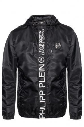 Rain coat with printed lettering, zdjęcie 1 Rain coat with printed lettering od Philipp Plein